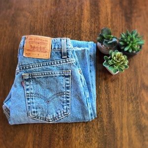 Levis 517 Vintage Frayed Hem Jeans Size 4